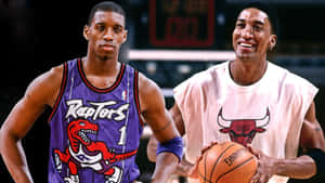 Basketball Star Tracy Mcgrady Wallpaper