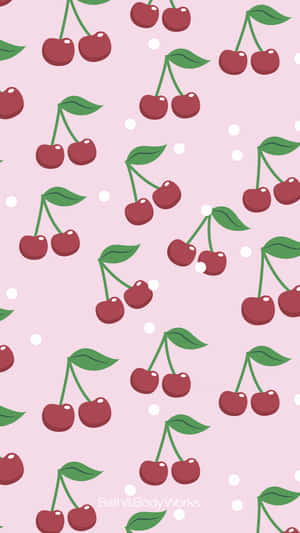 Bath & Body Works Cute Cherries Wallpaper