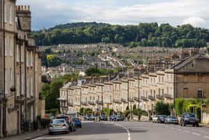 Bath Cityscape Georgian Architecture Wallpaper