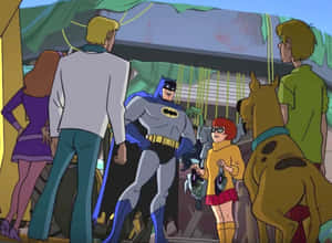 Batman And Blue Beetle Team Up In Batman: The Brave And The Bold Wallpaper