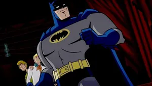 Batman And Blue Beetle Teaming Up In Batman: The Brave And The Bold Wallpaper