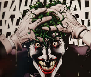 Batman And Joker Facing Off In The Killing Joke Wallpaper