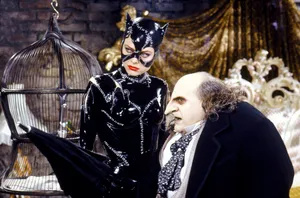 Batman And Penguin Face Off Wallpaper