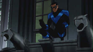 Batman And Red Hood Face-off Wallpaper