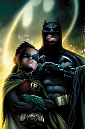 Batman And Robin - The Dynamic Duo Wallpaper