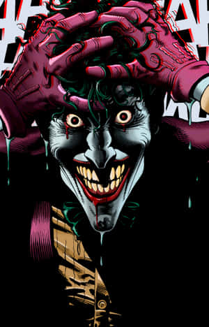 Batman And The Joker Face Off In The Killing Joke Wallpaper