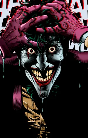 Batman And The Joker Face Off In The Killing Joke Wallpaper