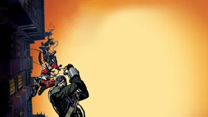 Batman And The Suicide Squad In Action Wallpaper