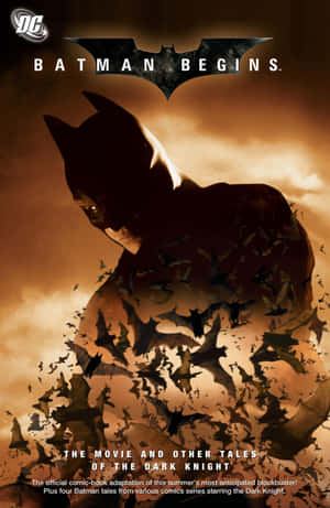 Batman Begins - The Dark Knight Rises Against Gotham's Criminal Underworld Wallpaper