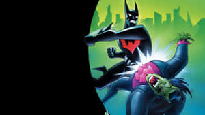 Batman Beyond And Joker Face-off Wallpaper