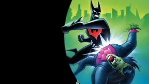 Batman Beyond And Joker Face-off Wallpaper