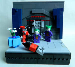 Batman Beyond Faces Off Against The Joker In 'batman Beyond: Return Of The Joker' Wallpaper