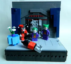 Batman Beyond Faces Off Against The Joker In 'batman Beyond: Return Of The Joker' Wallpaper