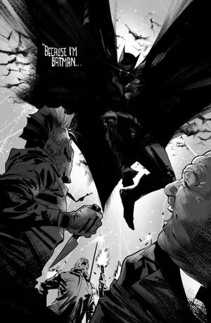 Batman Black And White: The Dark Knight In Monochrome Wallpaper