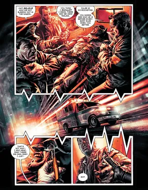 Batman Damned Comic Panel Emergency Response Wallpaper