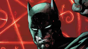 Batman Damned Intense Stare Wallpaper