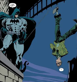 Batman Dark Victory Comic Scene Wallpaper