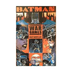 Batman In Action During War Games Wallpaper