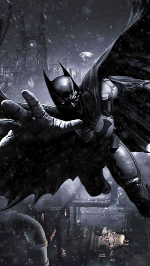 Batman In Action In Arkham Knight Wallpaper