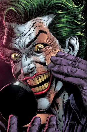 Batman Investigates A Heinous Crime In Batman: Three Jokers Wallpaper