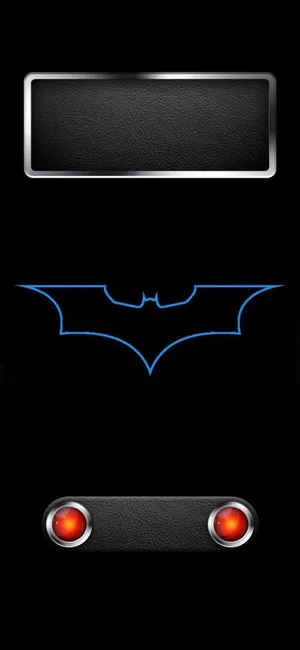 Batman Logo Iphone On Device Wallpaper