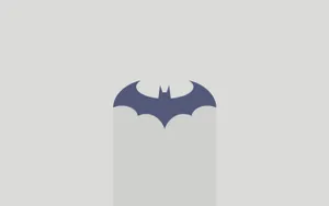 Batman Logo Minimalistic Art Wallpaper