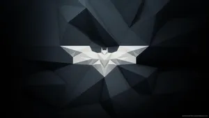Batman Logo Polygon Art Wallpaper