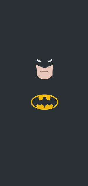 Batman Minimalist Phone Wallpaper