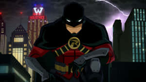 Batman Mourning The Loss Of Robin In Death In The Family Wallpaper