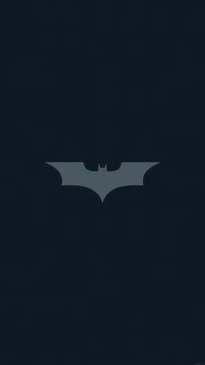 Batman Plain Logo Iphone X Wallpaper