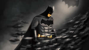 Batman Spreads His Wings To Fight Evil Wallpaper