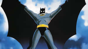 Batman Standing Tall In 'batman: Mask Of The Phantasm' Wallpaper