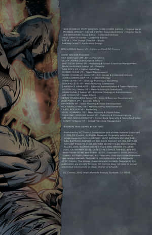 Batman Standing Tall In War Games Wallpaper