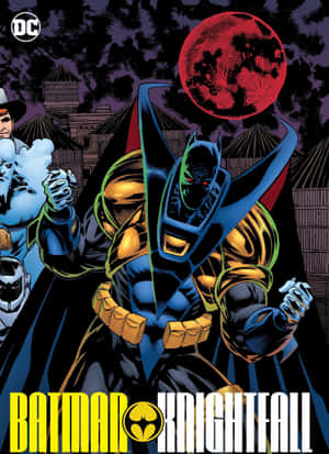 Batman Stands Triumphant In Knightfall Wallpaper