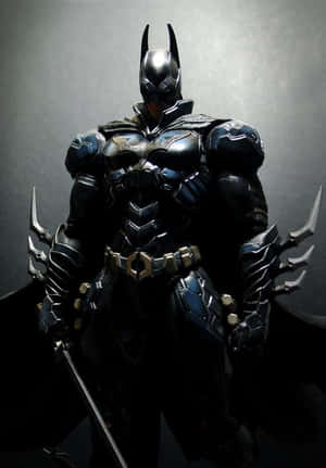 Batman Stands Victorious In The Epic Knightfall Saga Wallpaper