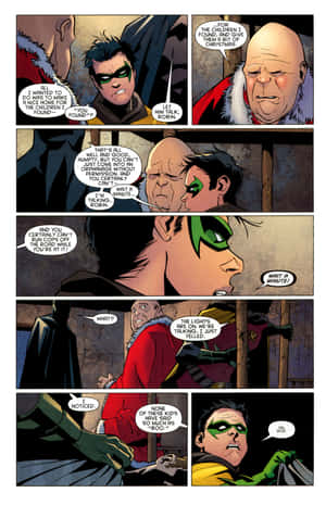 Batman_ Streets_of_ Gotham_ Robin_ Interrogation Wallpaper