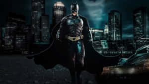 Batman Terrorizes The Night Sky Wallpaper