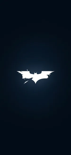 Batman Torn Logo Iphone X Wallpaper