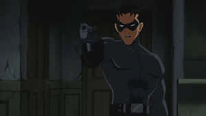 Batman Under The Red Hood Epic Showdown Wallpaper