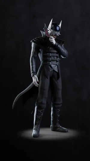 Batman Who Laughs Figure Portrait Wallpaper