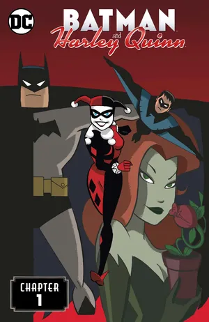 Batmanand Harley Quinn Comic Cover Wallpaper