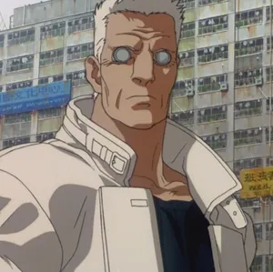 Batou From The Cult Classic Ghost In The Shell Wallpaper