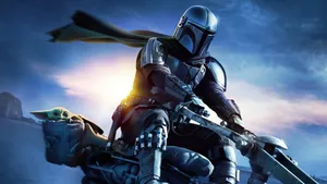 Battle For The Future With Mandalorian Pc Wallpaper