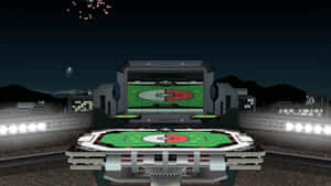 Battle It Out In The Legendary Pokemon Stadium Wallpaper