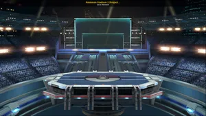 Battle It Out In The Pokemon Stadium Wallpaper