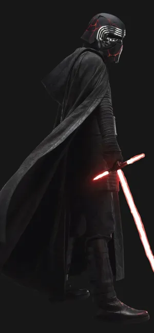 Battle Ready For The Iphone: Kylo Ren Wallpaper Wallpaper