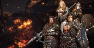 Battle Scene From Blood Of Steel Wallpaper