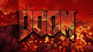 Battle Your Way Through Hordes Of Enemy Forces In Doom 2016! Wallpaper