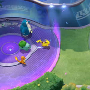 Battle Your Way To The Top Of The Pokemon League! Wallpaper