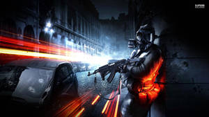 Battlefield 3 In Black Wallpaper